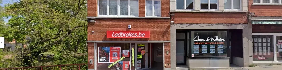 Ladbrokes betting office in the city of halle in belgium