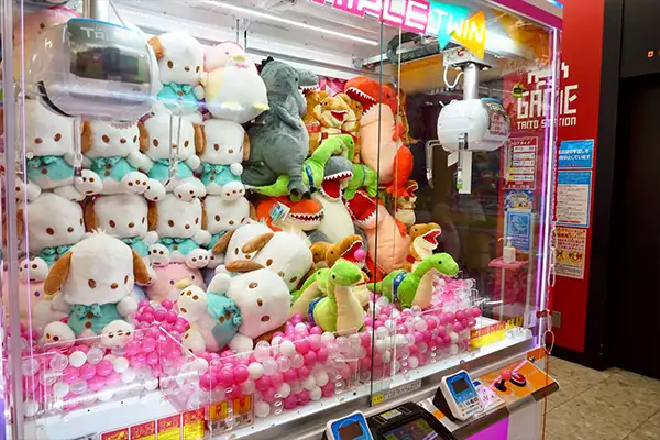 Lunapark with soft toys