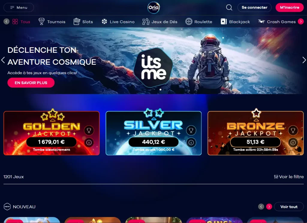 Review : oria casino, jouez plus intelligemment, gagnez plus! Oria casino