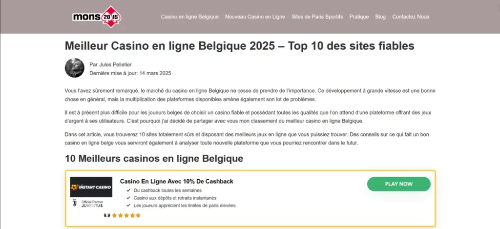 Faux comparateurs de casinos : méfiez-vous! Gambling club fake top casino comparison 2 mons2015 2
