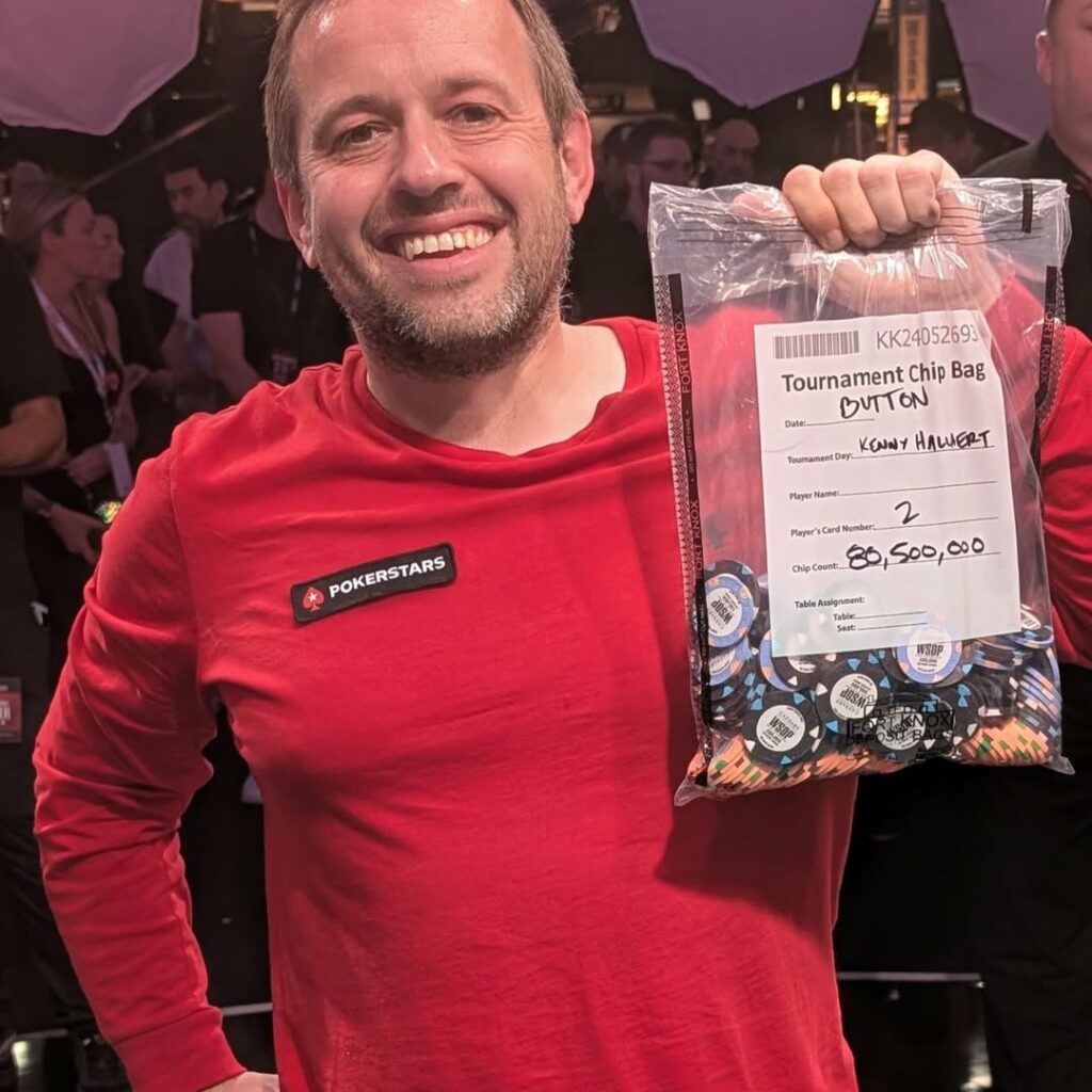 De belg kenny hallaert kan vanavond wsop-kampioen worden We made it to the final table of the wsop main event again. But the journey isnt over yet. Gr1