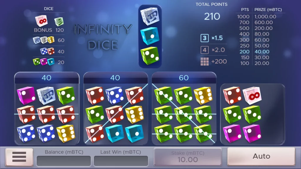 Review: infinity dice van air dice Gambling club review infinity dice air dice 3 game combo