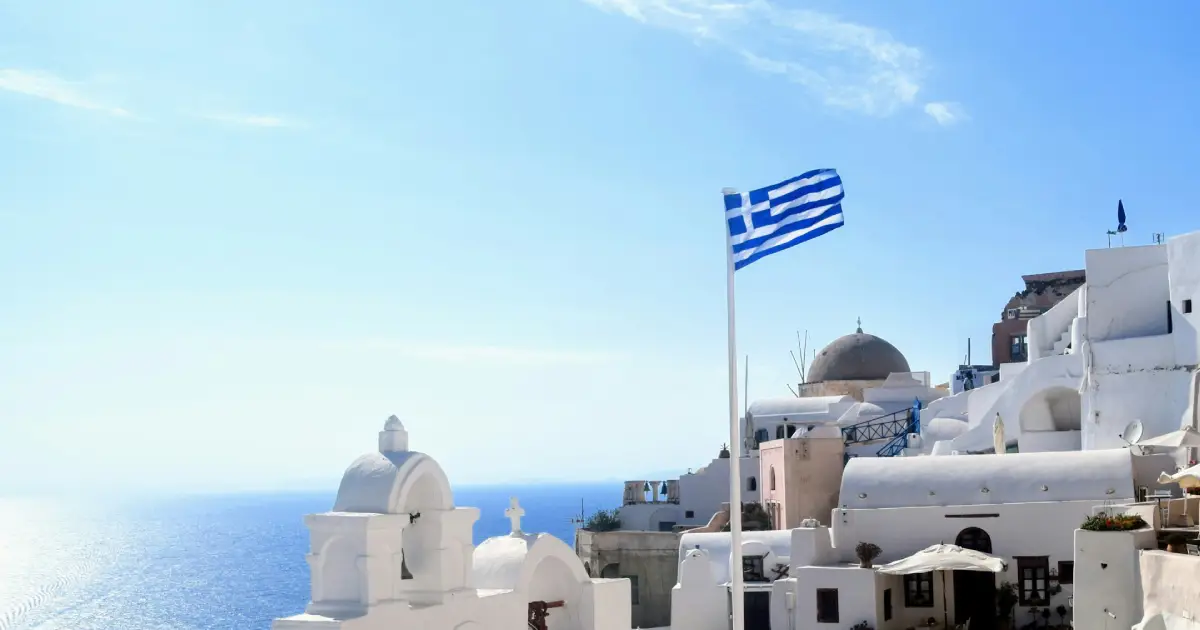 Gambling club greece flag
