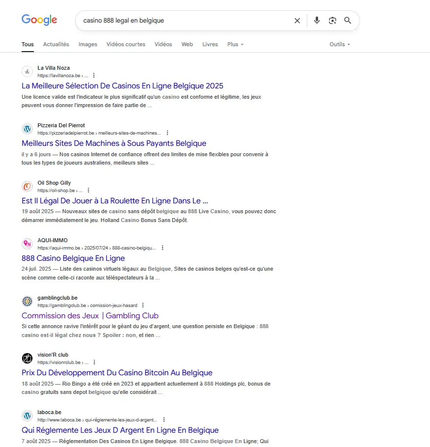 Google-zoekresultaten overspoeld door gehackte sites ter promotie van illegale casino’s Gambling club search result google