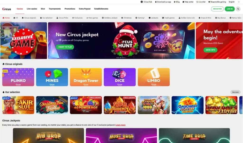 Circus casino review {{year}} Circus casino