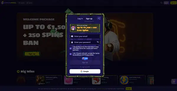 Bonus kong - illegaal casino