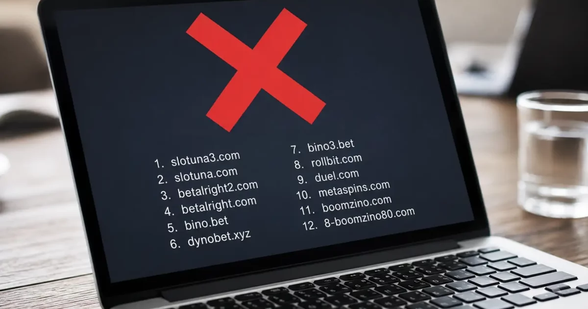 Gambling club casino news blacklist illegal casino updated july 2026