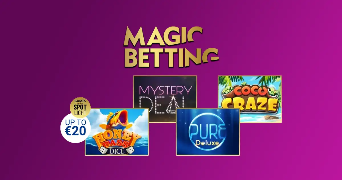 Gambling club casino promotion magic betting magicweek juillet july juli