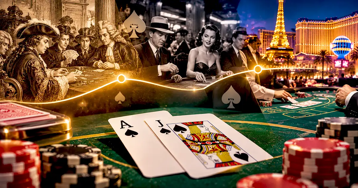 The history of blackjack