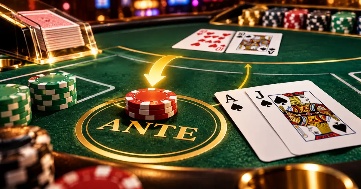 Blackjack ante